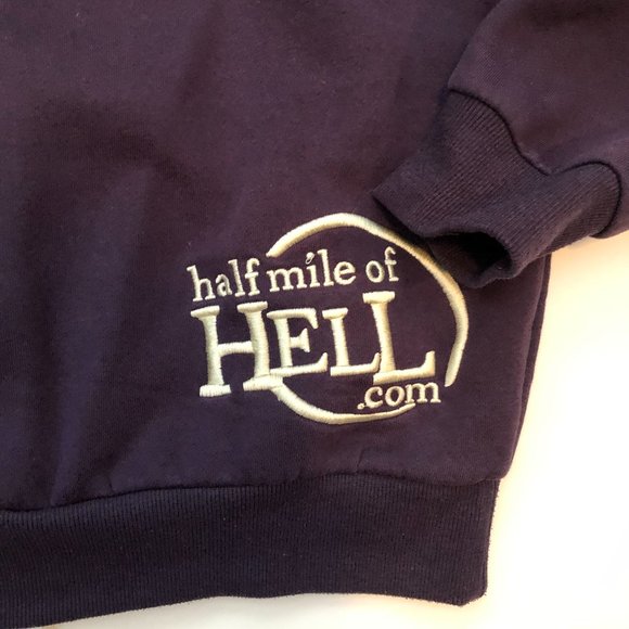 Chuckwagon Racing Half Mile of Hell Purple Hoodie - Picture 4 of 4
